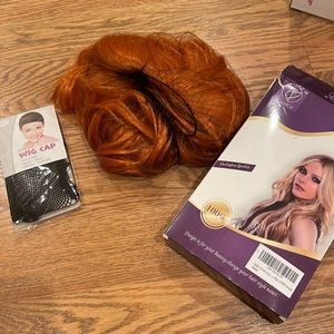 ⭐️BOGO⭐️ - ORANGE 23 INCH WIG